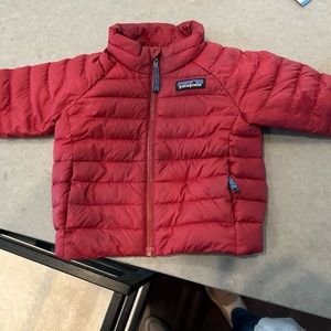 Red Patagonia down coat! Great condition!!